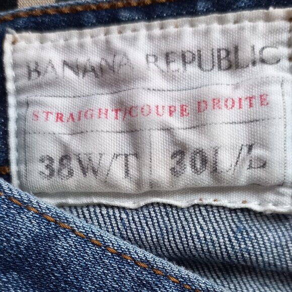 BANANA REPUBLIC straight leg jeans - Picture 2 of 9